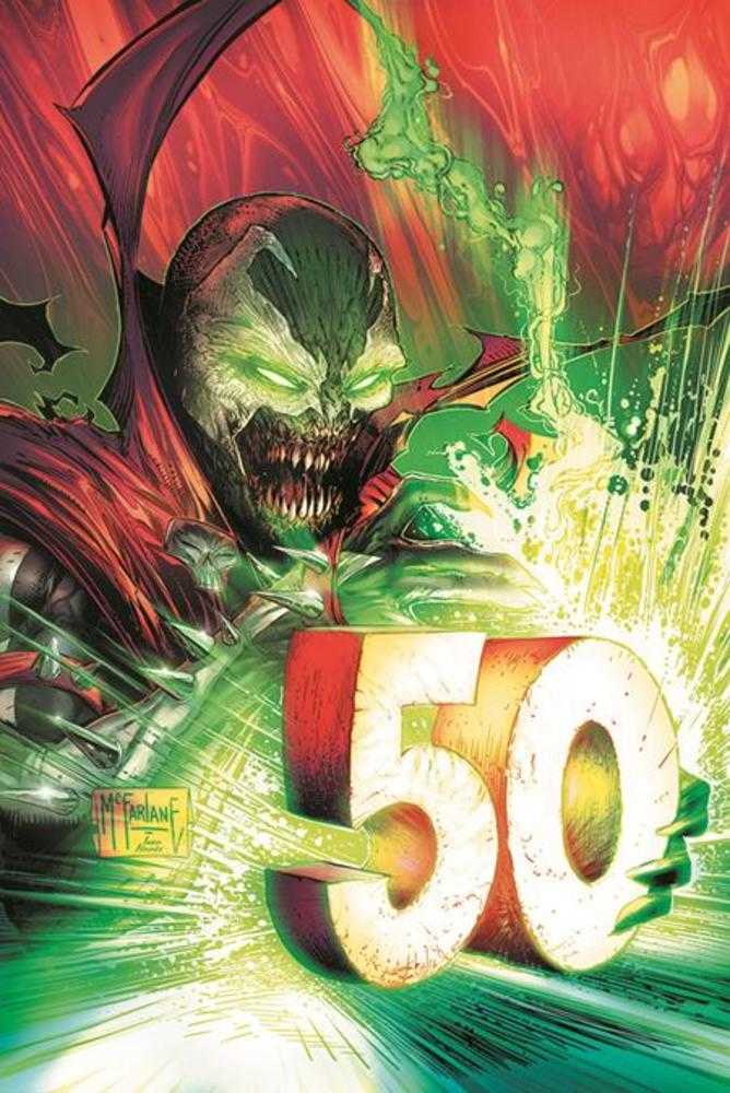 King Spawn #50 Cover F 1 in 100 Todd McFarlane Full Art Variant