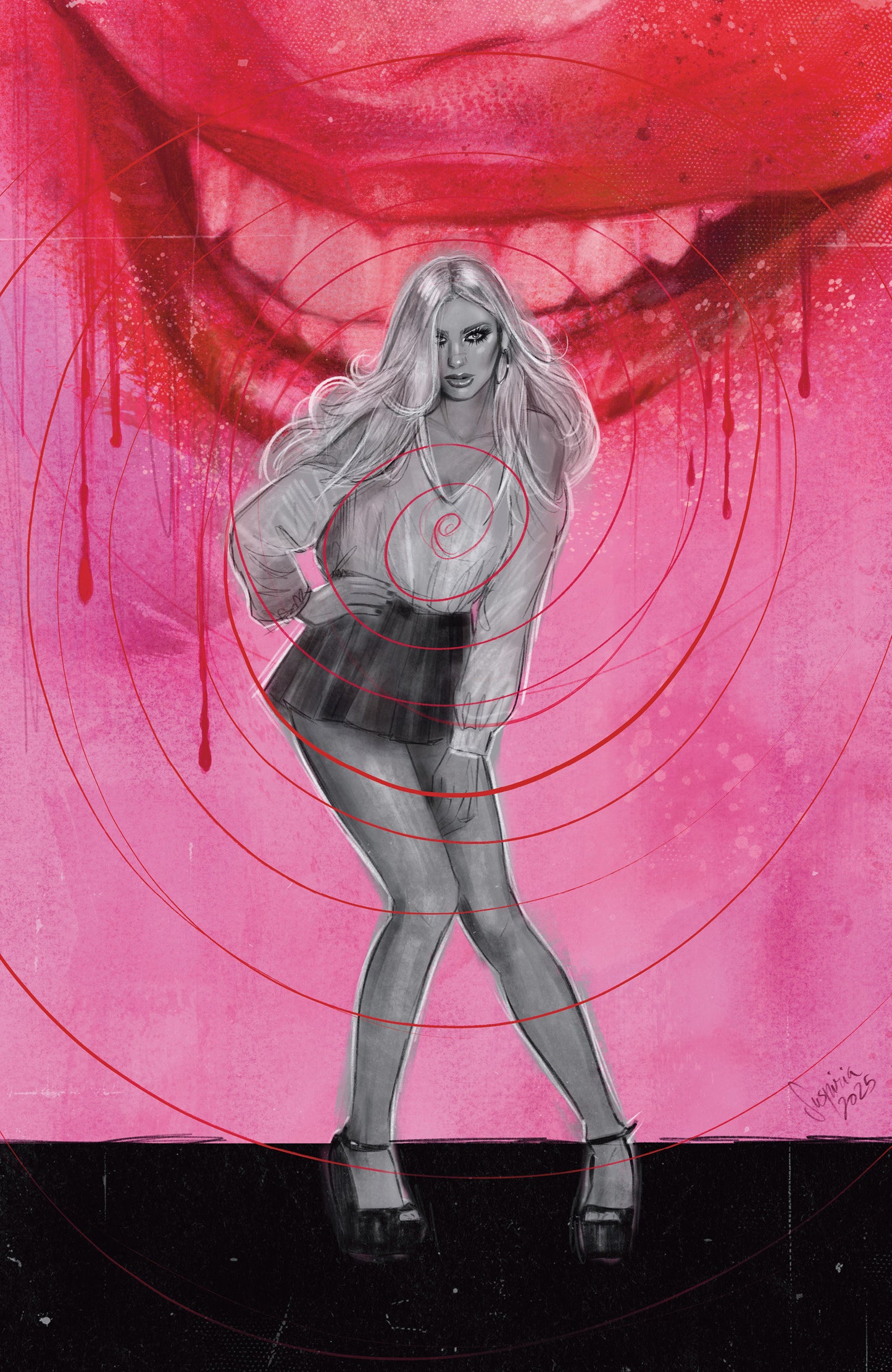 Smile: For The Camera #2 1:25 Ratio Variant (Vilchez Full Art)