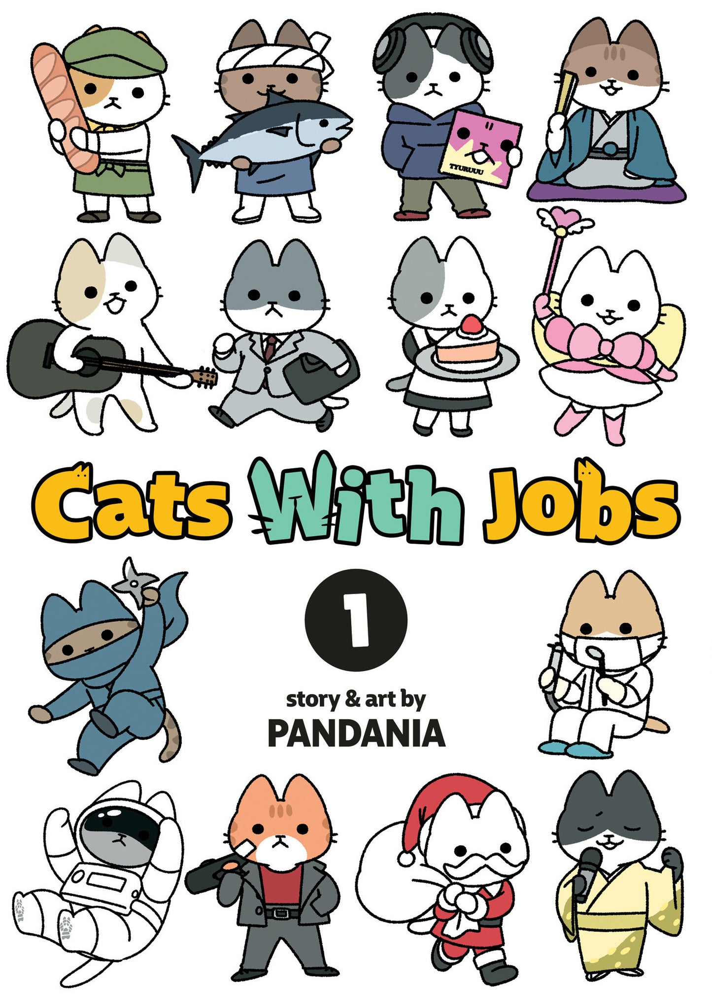 Cats With Jobs Graphic Novel Volume 01