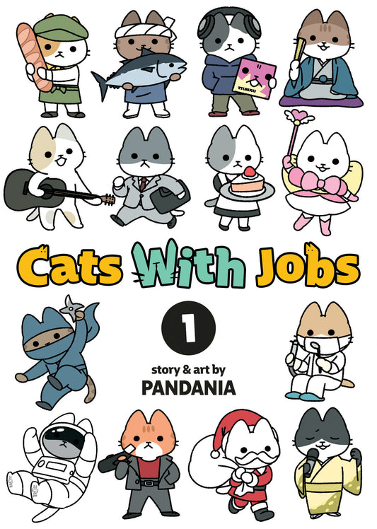 Cats With Jobs Graphic Novel Volume 01