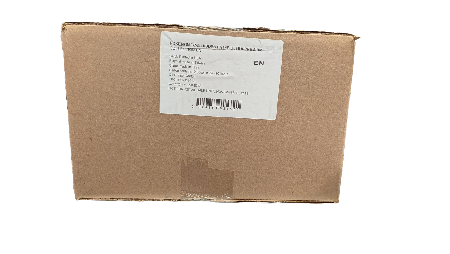 Pokémon Hidden Fates Ultra-Premium Collection Sealed Inner Case (2 units)