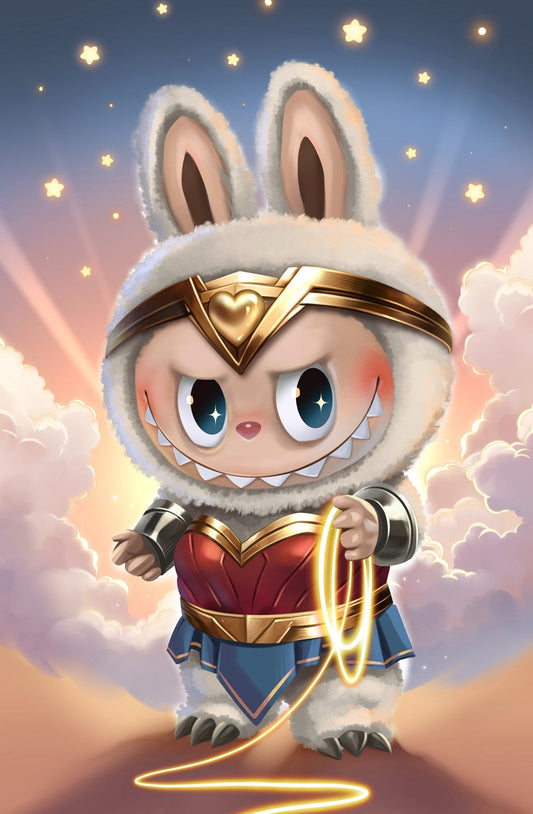 FAME: KASING LUNG CREATOR OF THE LABUBU - KATYA SINYUKHINA LASSO MONSTER KNIGHT OF COMICS EXCLUSIVE