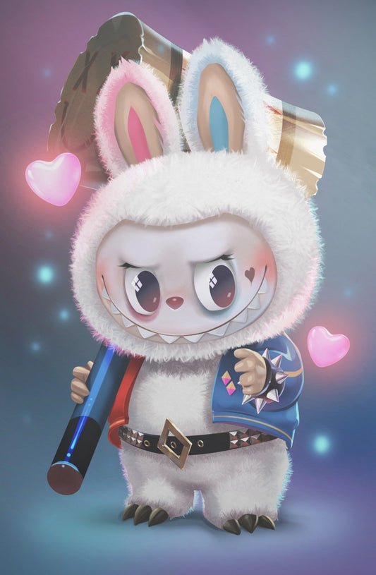 FAME: KASING LUNG CREATOR OF LABUBU KATYA SINYUKHINA TROUBLEMAKER MONSTER FOIL KNIGHT OF COMICS EXCLUSIVE