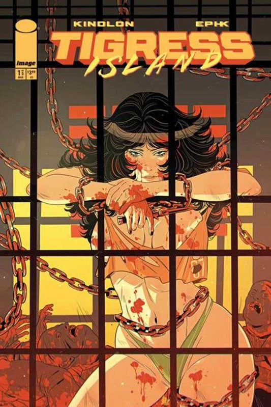 Tigress Island #1 (Of 5) Cover C Luana Vecchio Nsfw Polybagged Variant (Mature)