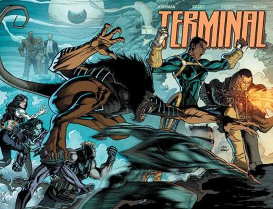 Terminal #1 Cover M Andy Kubert & Dave Mccaig Connecting Wraparound Chromium Variant (Mature)