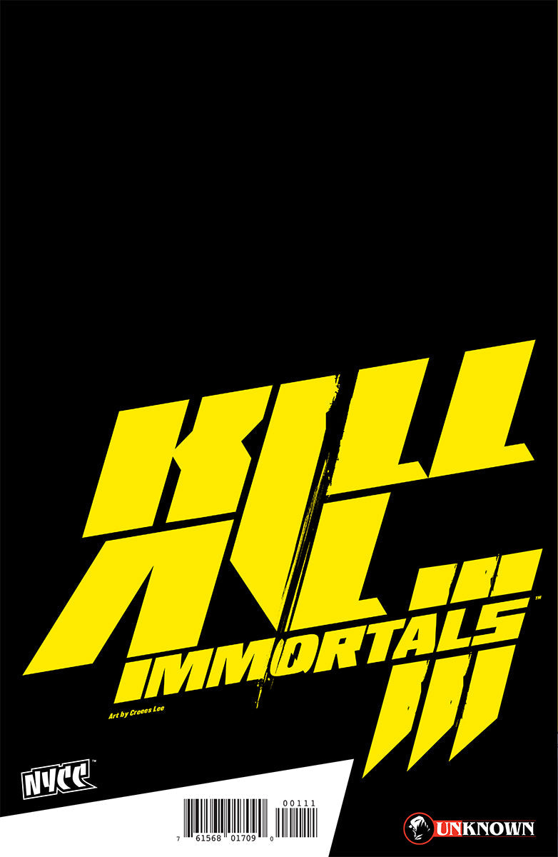 KILL ALL IMMORTALS III #1 CREEES NYCC EXCLUSIVE VIRGIN BLOOD VAR (10/28/2026)