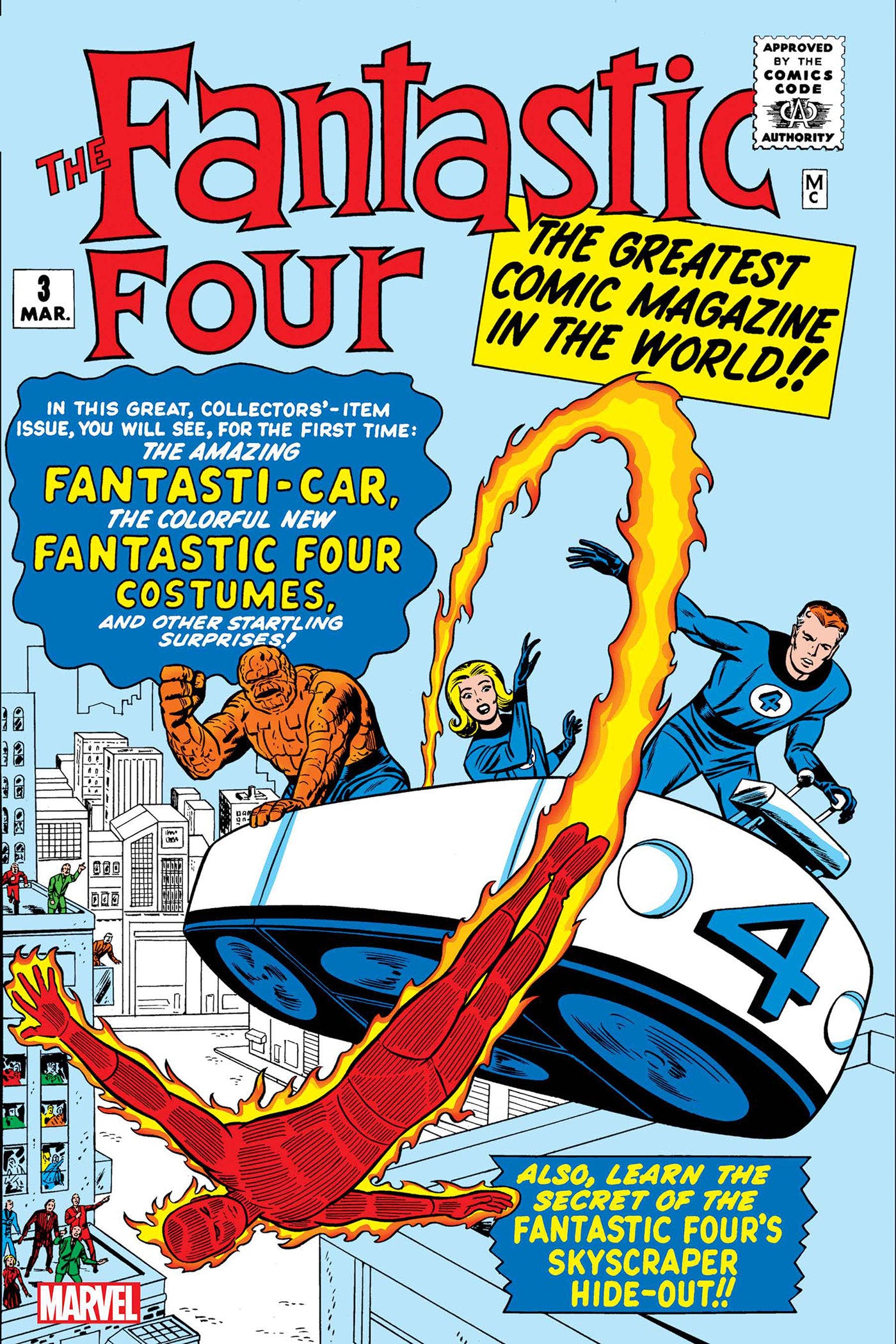 Fantastic Four #3 Facsimile Edition Foil Variant