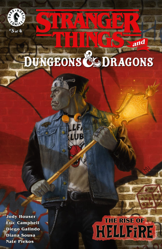 Stranger Things Dungeons & Dragons  Rise Of Hellfire #3 Cover A Wohl