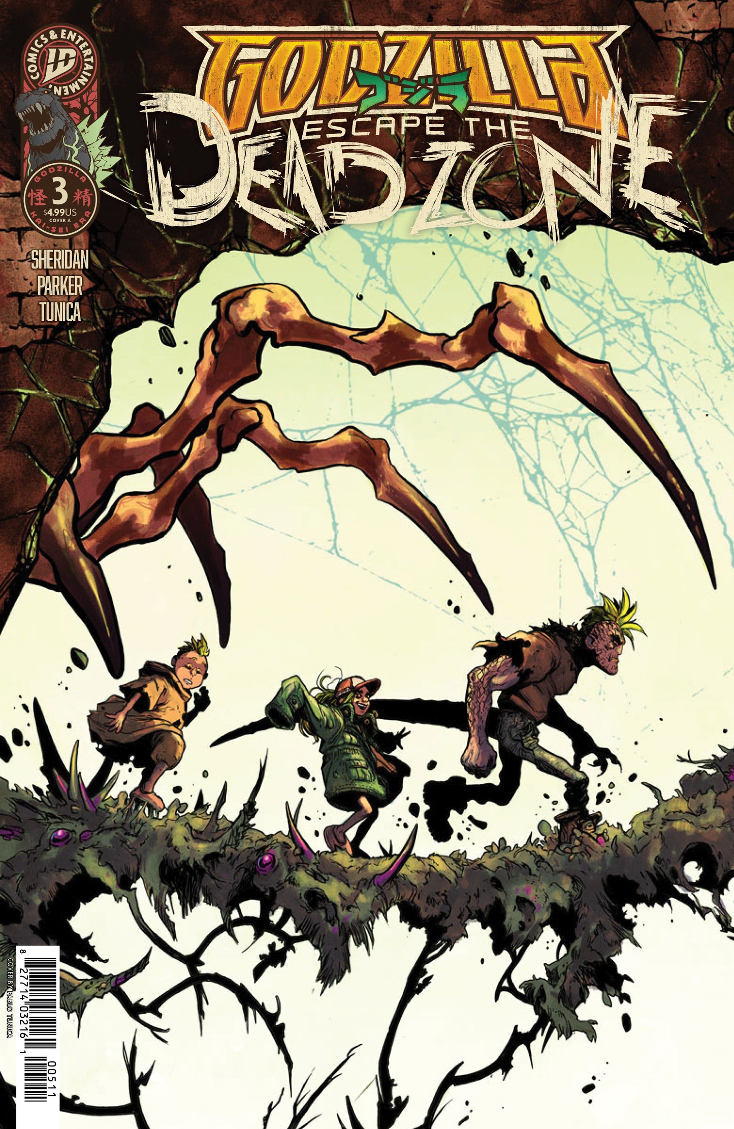 Godzilla: Escape The Deadzone [Kai Sei Era] #3 Cover A (Tunica)