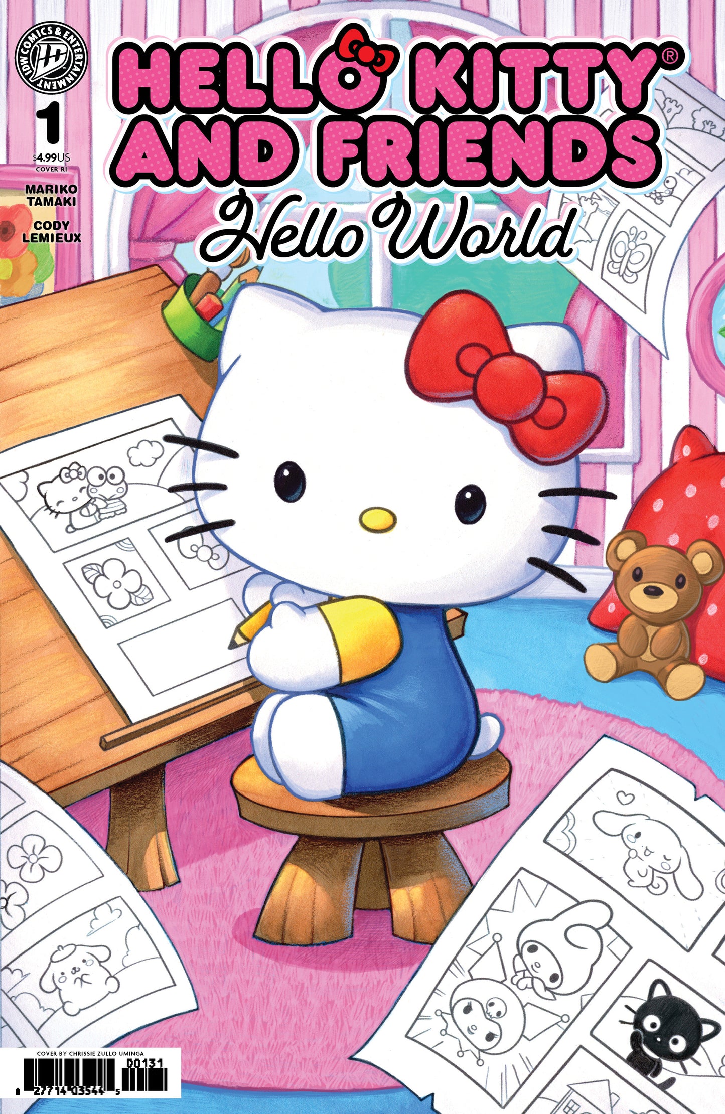 Hello Kitty And Friends: Hello World! #1 Variant Ri Zullo Uminga