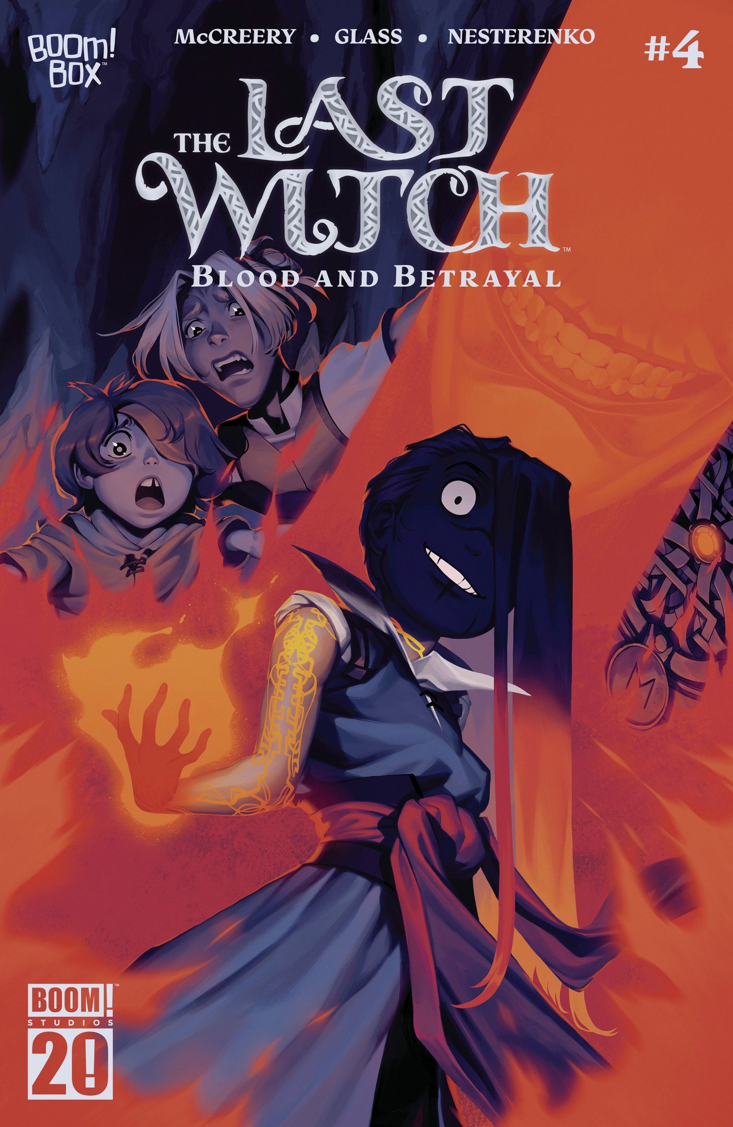 The Last Witch: Blood & Betrayal #4 A Main (Dressed, Glass)