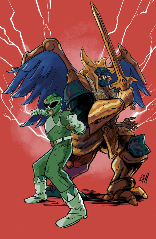 Power Rangers Green #1 K 1:75 Variant Edition Variant (Full Art, Henderson)