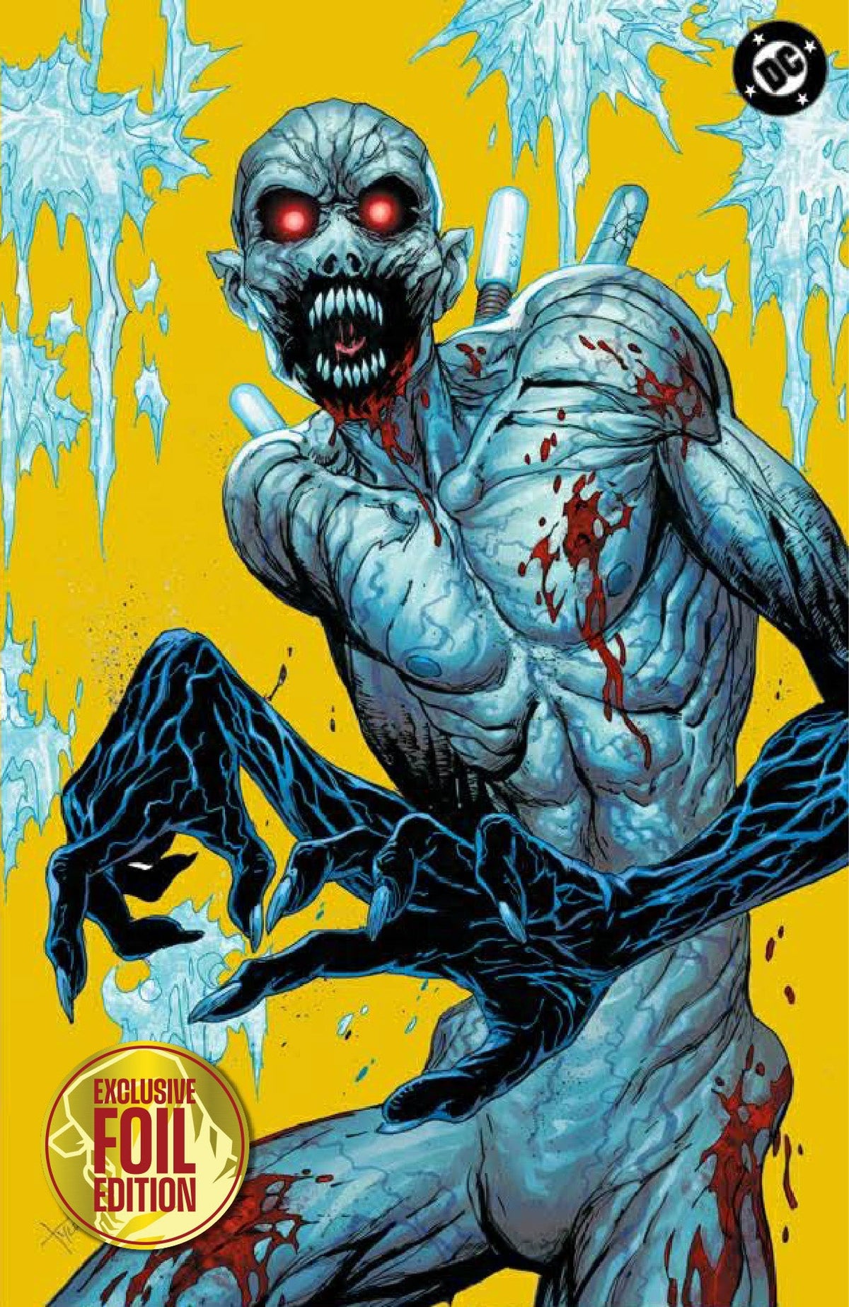 [GOLD FOIL] ABSOLUTE BATMAN #20 TYLER KIRKHAM FREEZE CONVENTION EXCLUSIVE VIRGIN VAR (07/29/2026)