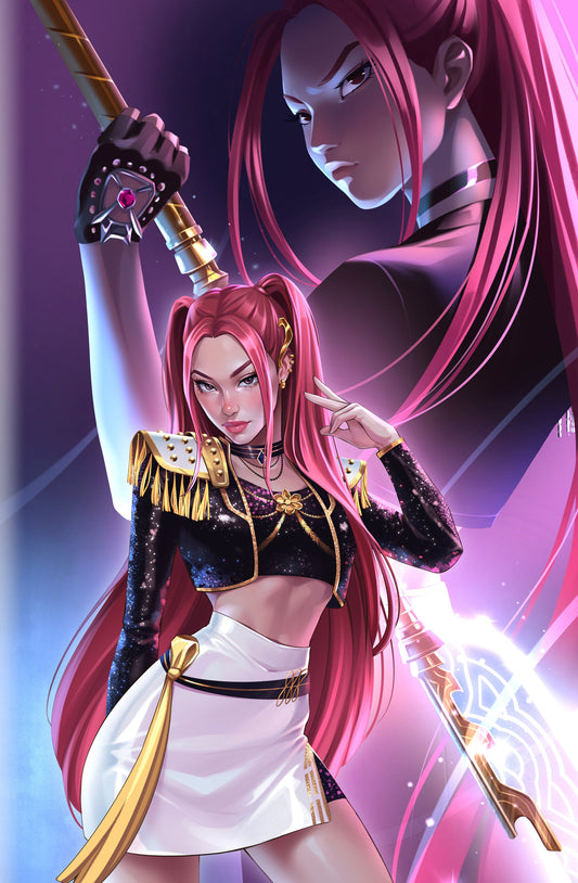 KPOP DEMON HUNTERS "MIRA" ARTBOOK - KATYA SINYUKHINA VIRGIN VARIANT MEGACON 2026 KNIGHT OF COMICS EXCLUSIVE