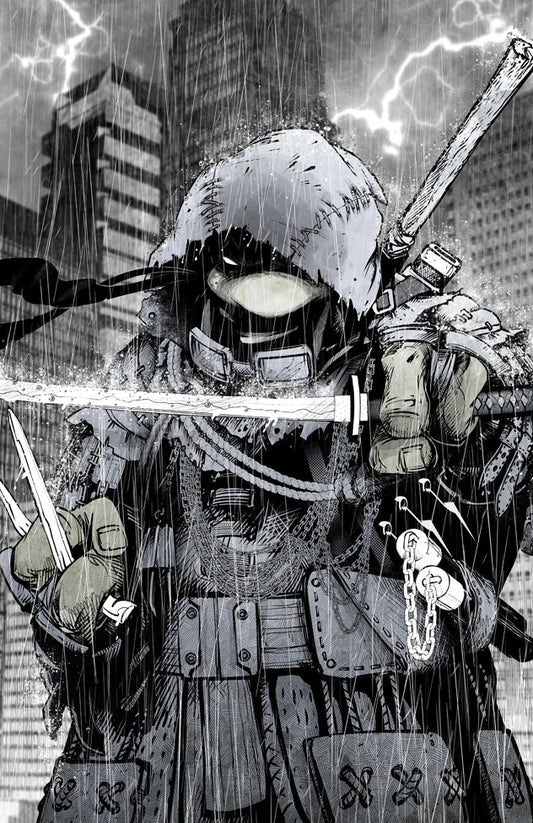 TMNT THE LAST RONIN TRAINING DAY #1 - STAN YAK COVER B VIRGIN B&W VARIANT KNIGHT OF COMICS NYCC 2026 EXCLUSIVE