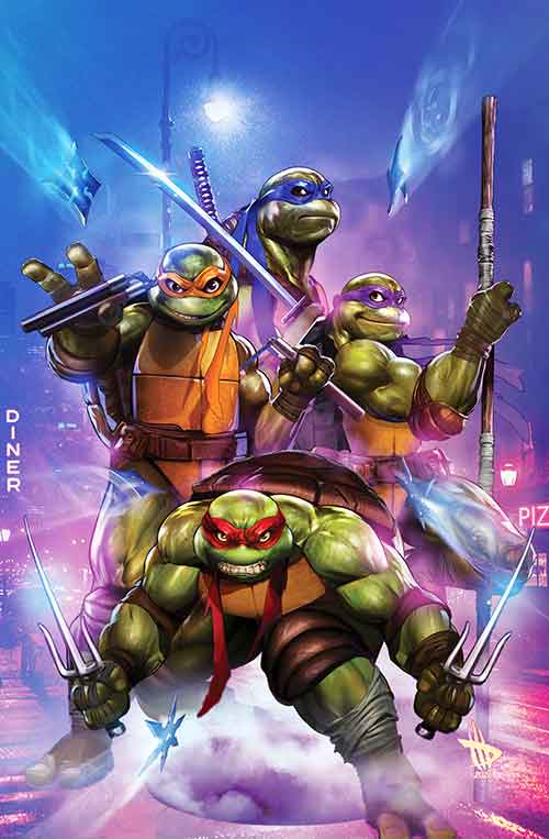 Teenage Mutant Ninja Turtles #20: 300th Issue Special DAVE WILKINS Exclusive Variant (PRESALE)
