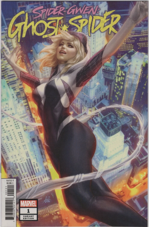 SPIDER-GWEN AKA GHOST SPIDER #1 ARTGERM VAR 10/24/2018
