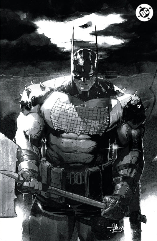 ABSOLUTE BATMAN #20 - JAVIER FERNANDEZ BLACK AND WHITE VIRGIN VARIANT KNIGHT OF COMICS EXCLUSIVE LTD 1000