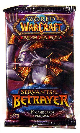 World of Warcraft (WoW) TCG Servants of the Betrayer Booster Pack (X-51 Nether-Rocket Loot)