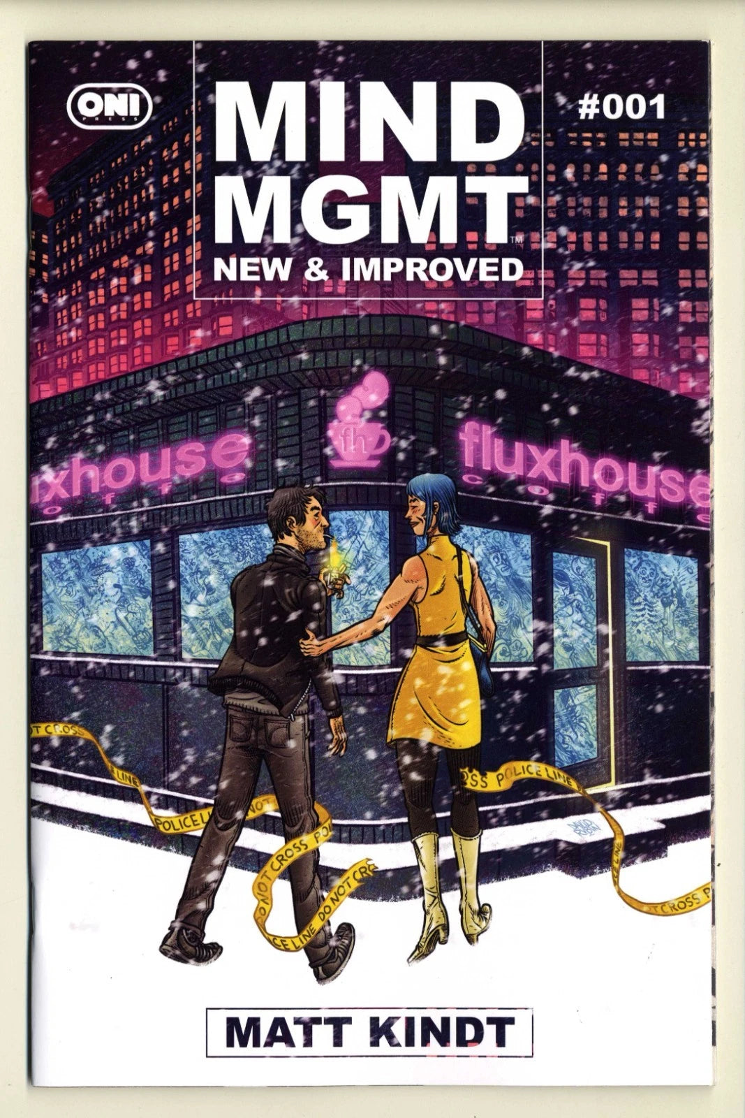 Mind Mgmt New & Improved #1 Cover C David Rubin Artist Variant