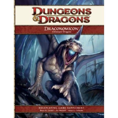 DUNGEONS & DRAGONS DRACONOMICON CHROMATIC DRAGONS