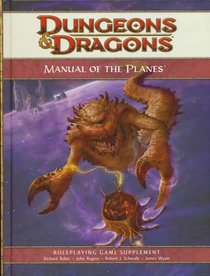 DUNGEONS & DRAGONS MANUAL OF THE PLANES