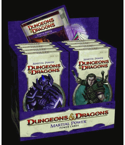 DUNGEONS & DRAGONS MARTIAL POWER CARDS - FIGHTER