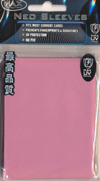 MAX PROTECTION- NEO SLEEVES BUBBLE GUM PINK