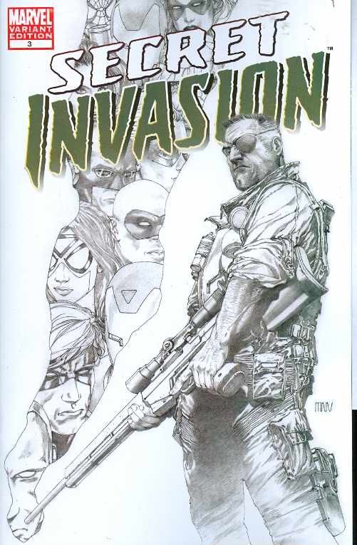 SECRET INVASION #3 (OF 8) MCNIVEN SKETCH VARIANT