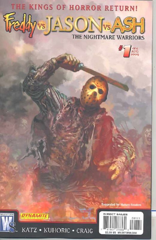 FREDDY JASON ASH NIGHTMARE WARRIORS #01 (OF 6) CV C (MR)