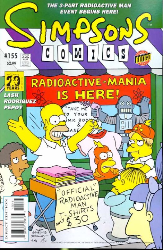 SIMPSONS COMICS #155