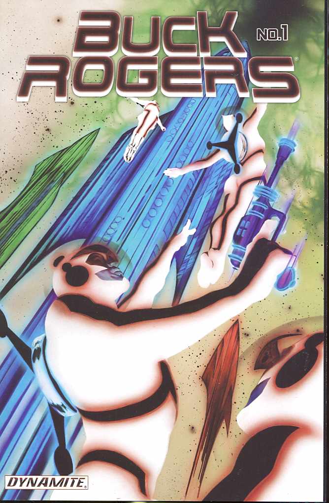 BUCK ROGERS #01 1:20 ALEX ROSS NEGATIVE ART COVER