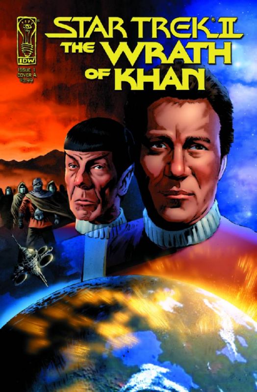 STAR TREK WRATH OF KHAN #01 1:10 DEITRICK COVER VARIANT