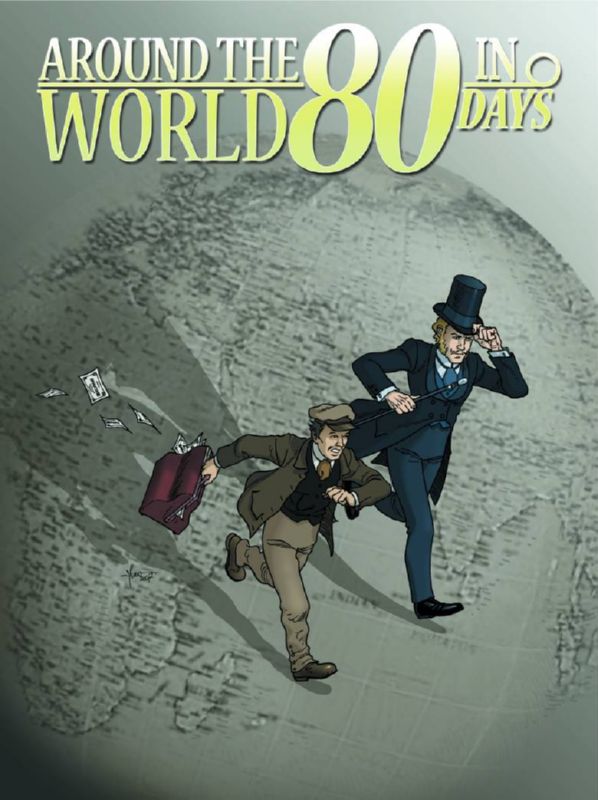 AROUND THE WORLD IN 80 DAYS HARDCOVER