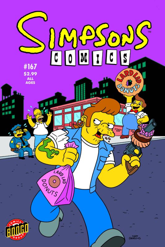 SIMPSONS COMICS #167