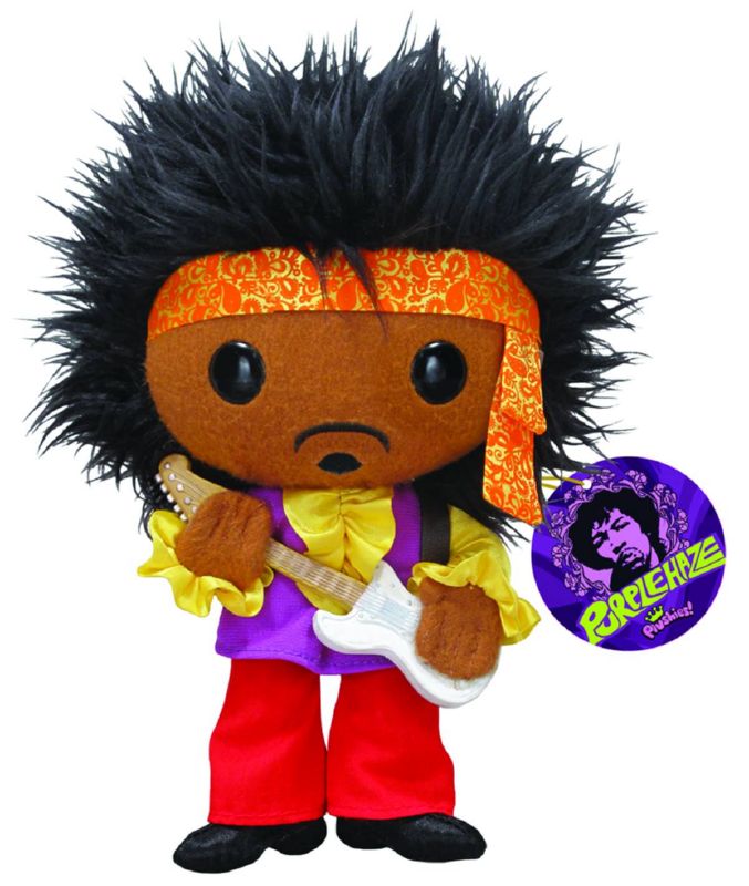 PURPLE HAZE JIMI HENDRIX 7 INCH PLUSH