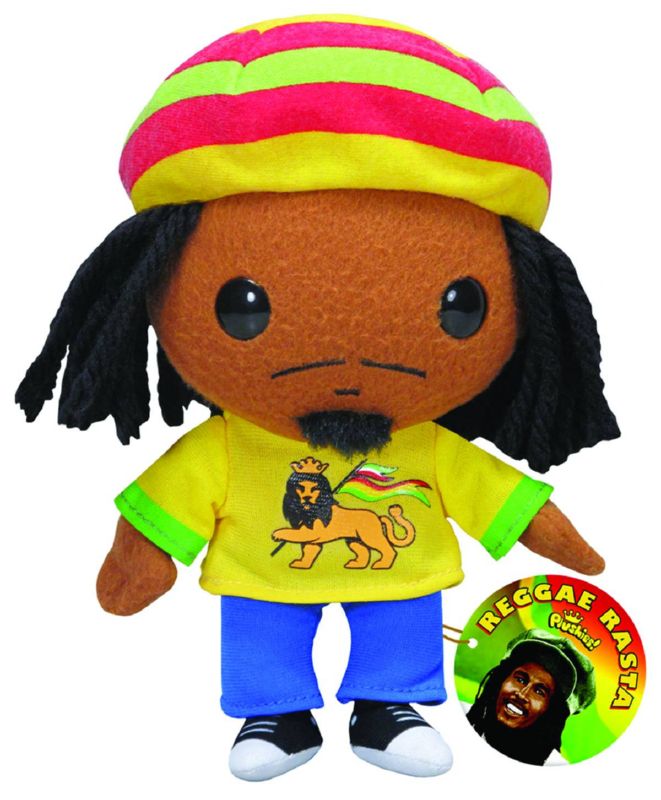 REGGAE RASTA BOB MARLEY 7 INCH PLUSH