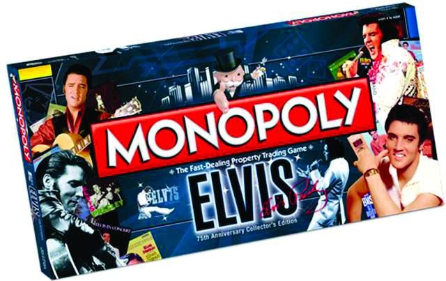 ELVIS MONOPOLY 2010 ED