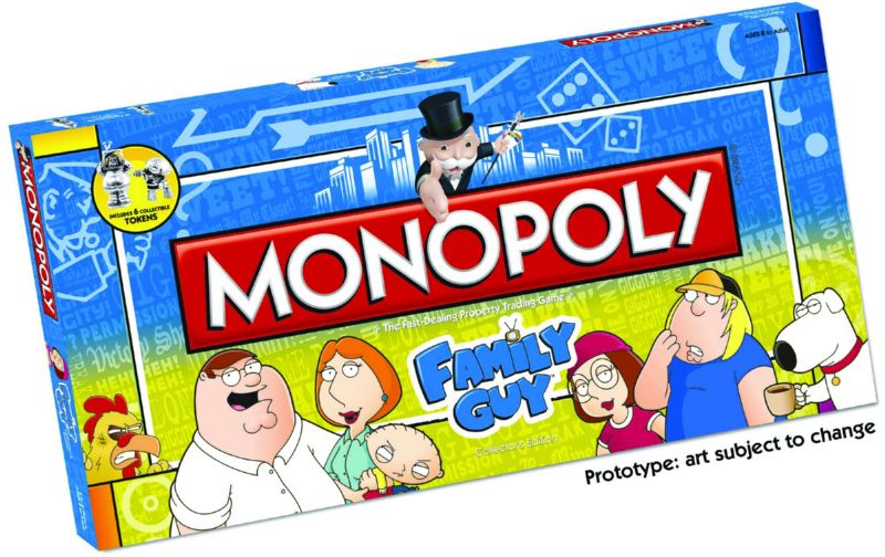 FAMILY GUY MONOPOLY 2010 ED