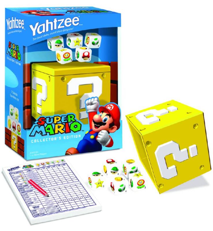 SUPER MARIO YAHTZEE 2010 ED