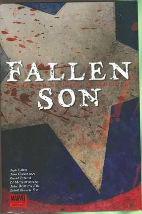 FALLEN SON DEATH OF CAPTAIN AMERICA PREMIUM HARDCOVER