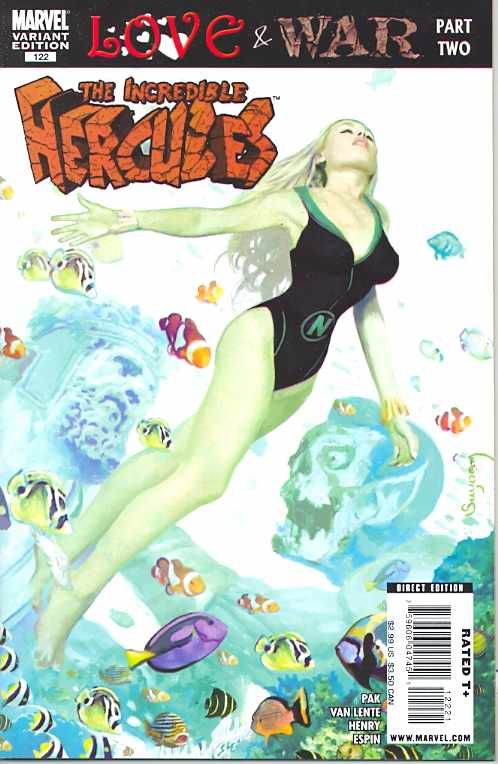 INCREDIBLE HERCULES #122 ZOMBIE VARIANT