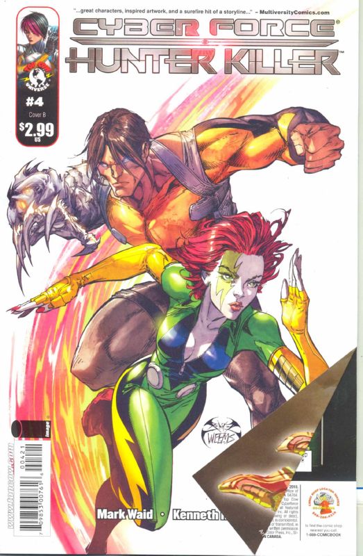 CYBERFORCE HUNTER KILLER #4 (OF 5) BENITEZ CVR B