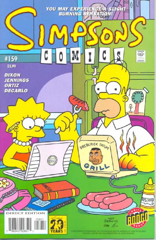 SIMPSONS COMICS #159