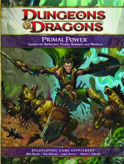 DUNGEONS & DRAGONS 4TH EDITION PRIMAL POWER