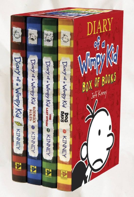 DIARY OF A WIMPY KID BOX OF BOOKS