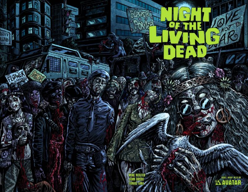 NIGHT OF THE LIVING DEAD #1 (OF 5) WRAP CVR (MR)