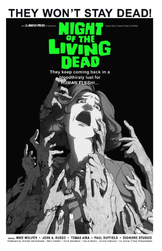 NIGHT OF THE LIVING DEAD #1 (OF 5) VARIANT (MR)