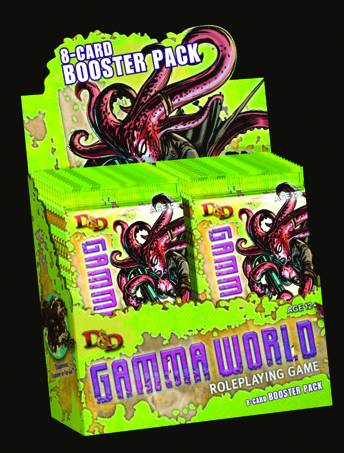 D&D GAMMA WORLD RPG BOOSTER PACK