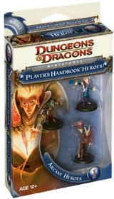 DUNGEONS & DRAGONS MINATURES PLAYERS HANDBOOK HEROES SERIES 1 ARCANE HEROES 1